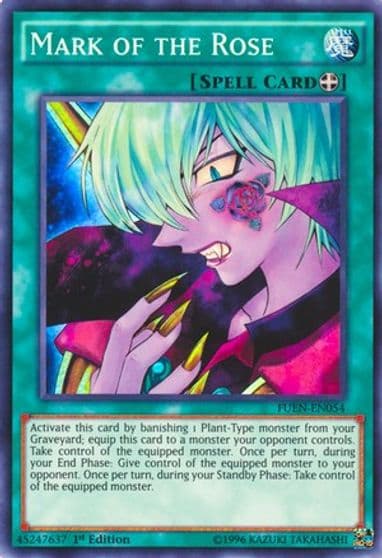 Mark of the Rose Fusion Enforcers Yu-Gi-Oh! card