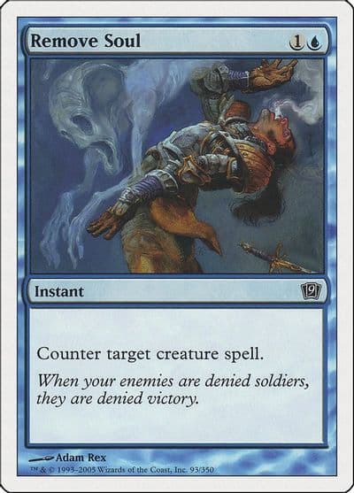 Remove Soul 9th Edition Magic card