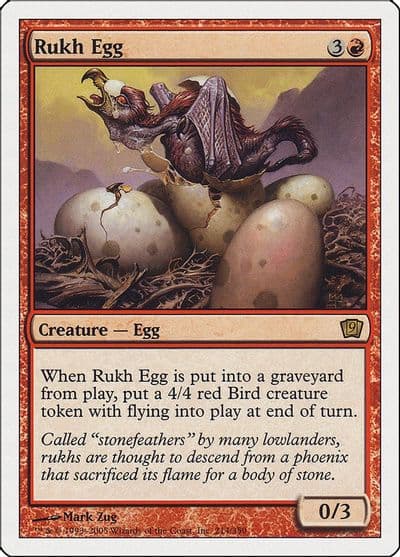 Rukh Egg 9th Edition Magic card