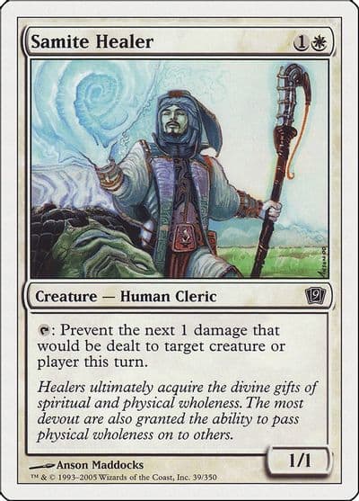 Samite Healer 9th Edition Magic card