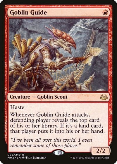 Goblin Guide Modern Masters 2017 Magic card