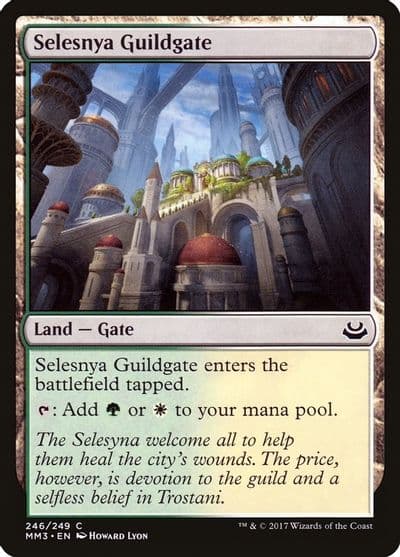 Selesnya Guildgate Modern Masters 2017 Magic card