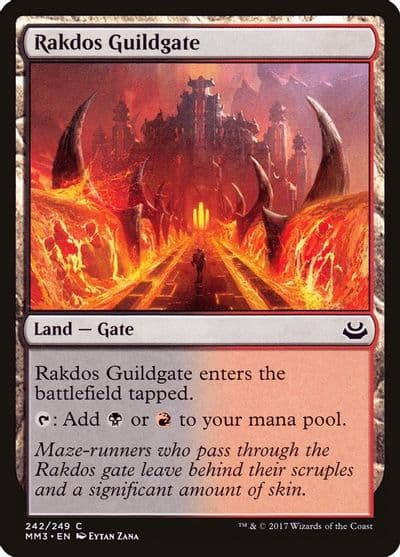 Rakdos Guildgate Modern Masters 2017 Magic card