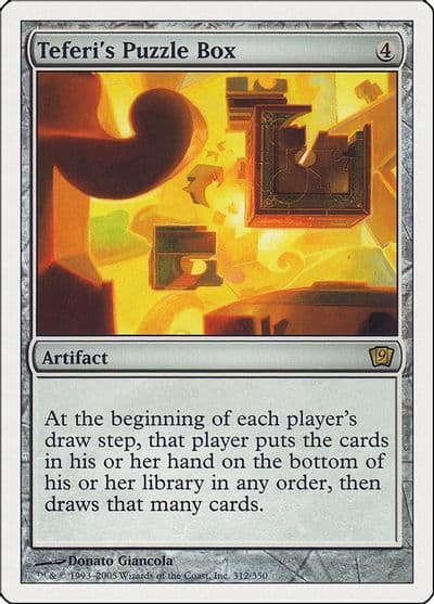 Teferis Puzzle Box 9th Edition Magic card