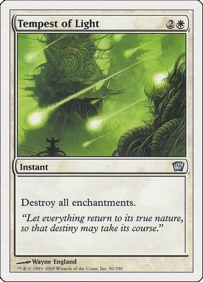 Tempest of Light 9th Edition Magic card