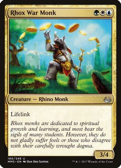 Rhox War Monk Modern Masters 2017 Magic card