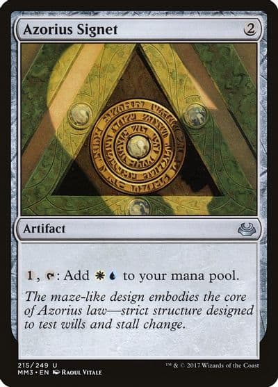 Azorius Signet Modern Masters 2017 Magic card