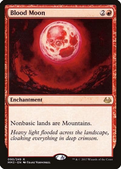 Blood Moon Modern Masters 2017 Magic card