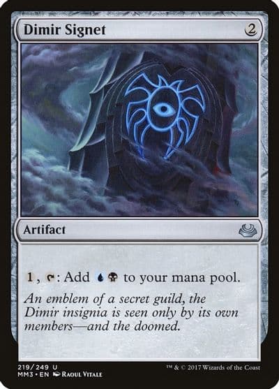 Dimir Signet Modern Masters 2017 Magic card