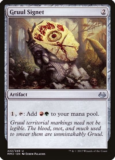 Gruul Signet Modern Masters 2017 Magic card
