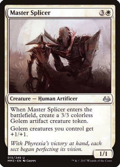 Master Splicer Modern Masters 2017 Magic card