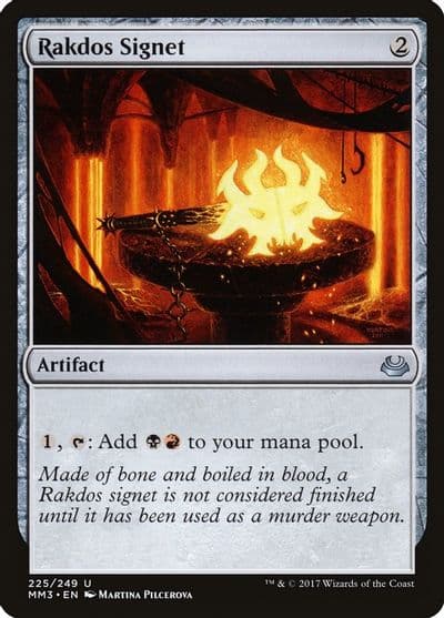 Rakdos Signet Modern Masters 2017 Magic card