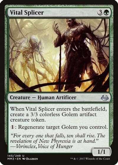Vital Splicer Modern Masters 2017 Magic card
