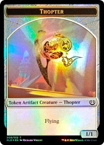 Thopter Servo Double Sided Token League Promos Magic card