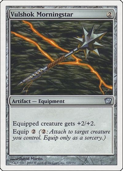 Vulshok Morningstar 9th Edition Magic card