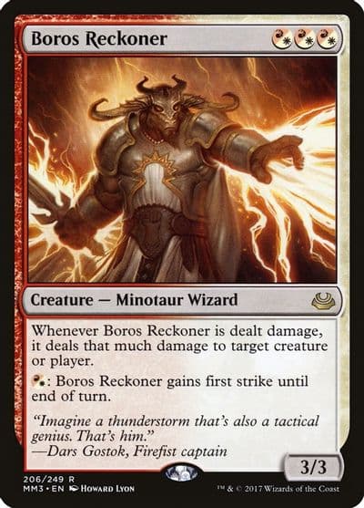 Boros Reckoner Modern Masters 2017 Magic card