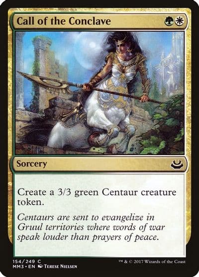 Call of the Conclave Modern Masters 2017 Magic card