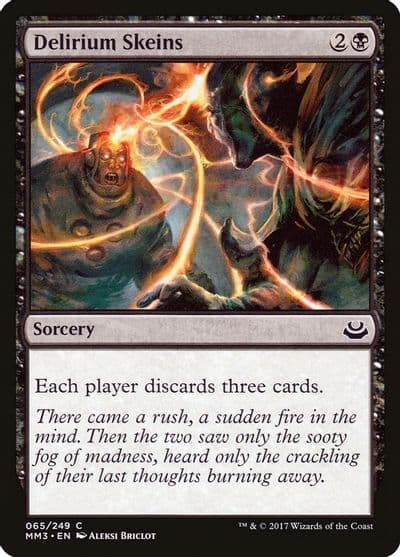 Delirium Skeins Modern Masters 2017 Magic card