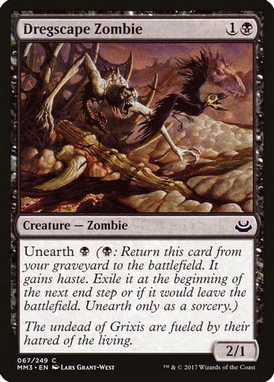 Dregscape Zombie Modern Masters 2017 Magic card