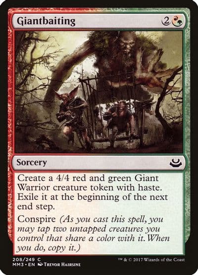 Giantbaiting Modern Masters 2017 Magic card