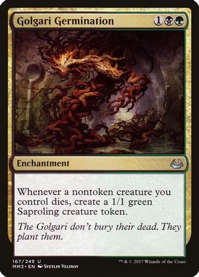 Golgari Germination Modern Masters 2017 Magic card