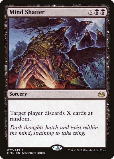 Mind Shatter Modern Masters 2017 Magic card