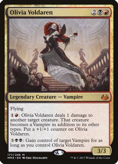 Olivia Voldaren Modern Masters 2017 Magic card