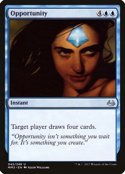 Opportunity Modern Masters 2017 Magic card