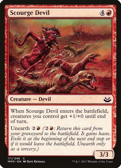 Scourge Devil Modern Masters 2017 Magic card