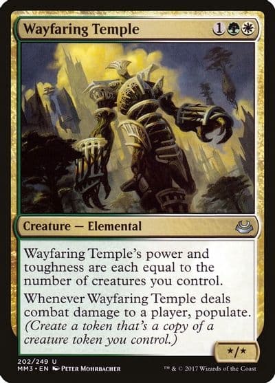 Wayfaring Temple Modern Masters 2017 Magic card