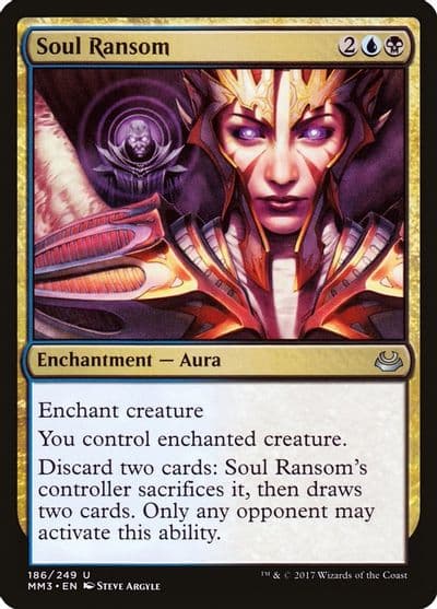 Soul Ransom Modern Masters 2017 Magic card