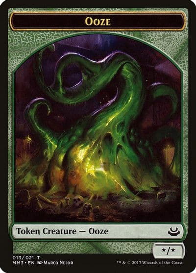 Ooze Token Modern Masters 2017 Magic card