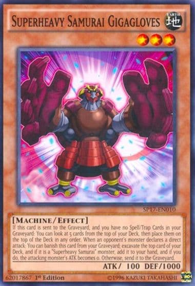 Superheavy Samurai Gigagloves Star Pack - Battle Royal Yu-Gi-Oh! card