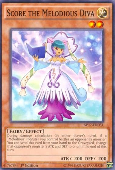Score the Melodious Diva Starfoil Star Pack - Battle Royal Yu-Gi-Oh! card