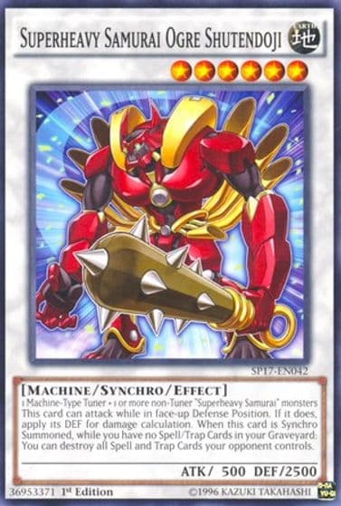 Superheavy Samurai Ogre Shutendoji Star Pack - Battle Royal Yu-Gi-Oh! card