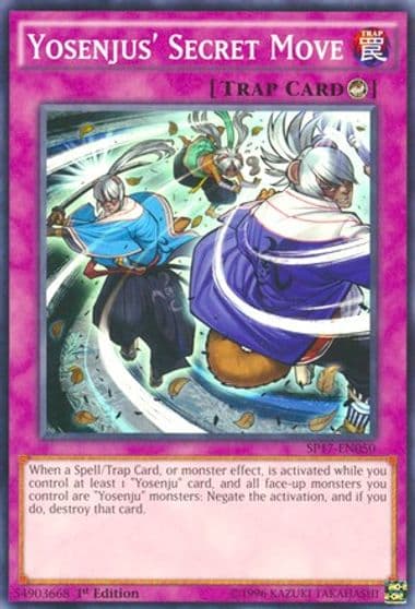 Yosenjus Secret Move Starfoil Star Pack - Battle Royal Yu-Gi-Oh! card