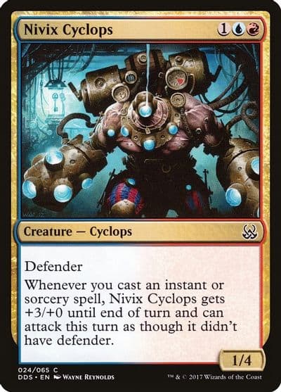 Nivix Cyclops Duel Decks: Mind vs. Might Magic card