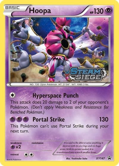 Hoopa (XY Steam Siege Prerelease) XY Promos Pokemon card