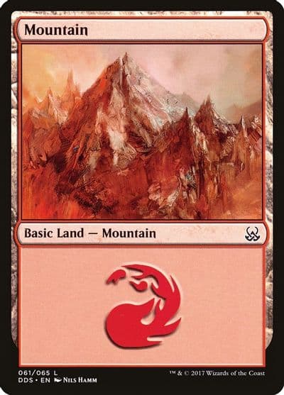 Mountain 061 Duel Decks: Mind vs. Might Magic card