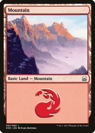 Mountain 062 Duel Decks: Mind vs. Might Magic card