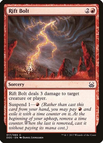 Rift Bolt Duel Decks: Mind vs. Might Magic card