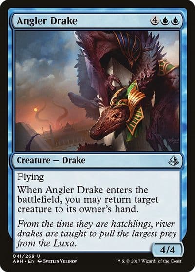 Angler Drake Amonkhet Magic card