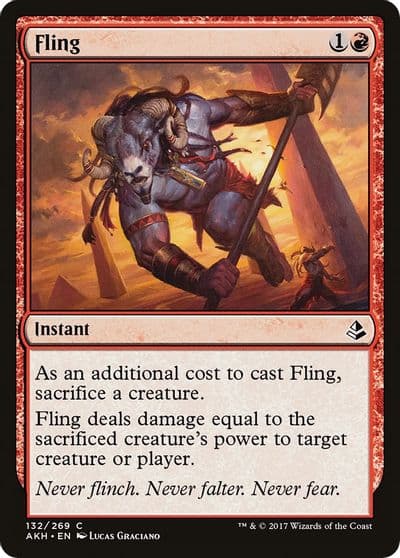 Fling Amonkhet Magic card