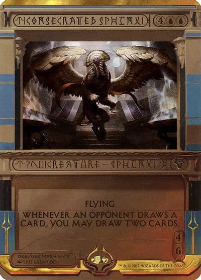 Consecrated Sphinx Masterpiece Series: Amonkhet Invocations Magic card