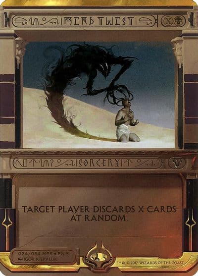 Mind Twist Masterpiece Series: Amonkhet Invocations Magic card