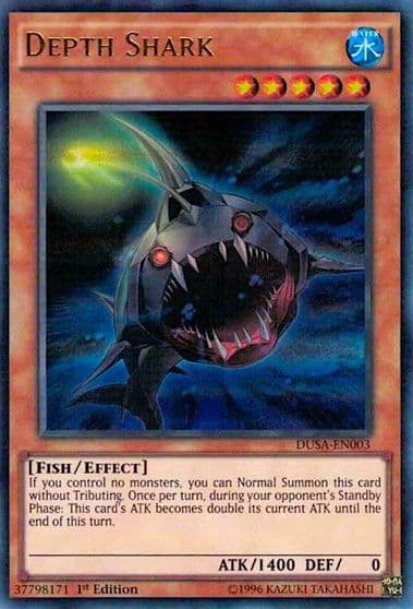 Depth Shark Duelist Saga Yu-Gi-Oh! card