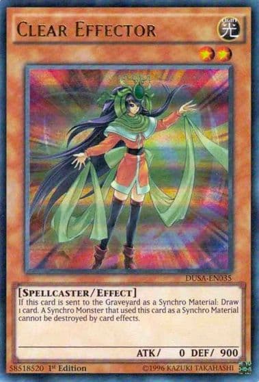 Clear Effector Duelist Saga Yu-Gi-Oh! card