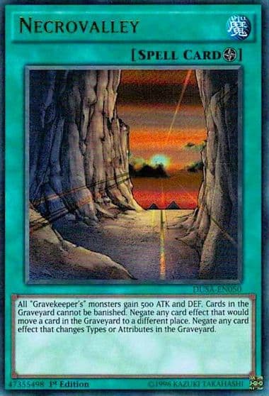 Necrovalley Duelist Saga Yu-Gi-Oh! card
