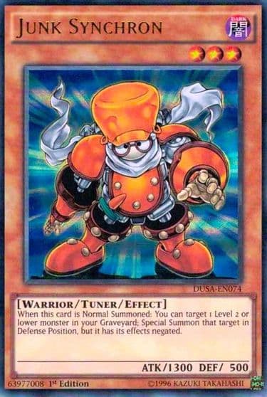 Junk Synchron Duelist Saga Yu-Gi-Oh! card