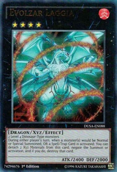 Evolzar Laggia Duelist Saga Yu-Gi-Oh! card